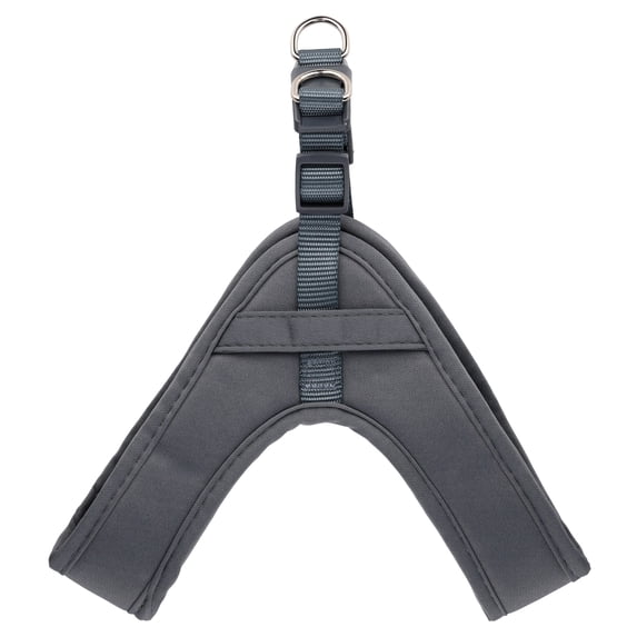 Vibrant Life Cushion Adjustable Slip-On Dog Harness, Gray, Size S