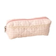 thumbnail image 1 of Small Cute Adorable Versatile Pencil Case Makeup Bag Cloth Pouch Organizer for Stripling Teenagers Home Office University Travel Storage Beautiful Lightweight Portable Ideal Gift 6.7x2.7x1.9 Inches, 1 of 7