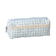 thumbnail image 1 of Small Cute Adorable Versatile Pencil Case Makeup Bag Cloth Pouch Organizer for Stripling Teenagers Home Office University Travel Storage Beautiful Lightweight Portable Ideal Gift 6.7x2.7x1.9 Inches, 1 of 7
