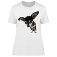 thumbnail image 1 of Small Cute Chihuahua T-Shirt Women -Image by Shutterstock, Female Medium, 1 of 2
