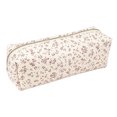 thumbnail image 1 of Small Cute Pencil Case, Flower Design Cotton Portable Pencil Holder, Vintage Floral Art Pouch, Stationery Case, 1 of 5