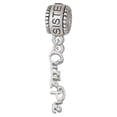 thumbnail image 1 of Small Cutie Pie Script - Sister Charm Bead, 1 of 1