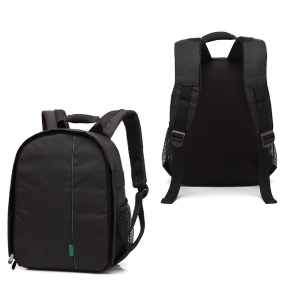 Small DSLR Camera Backpack, Waterproof, Zipper, Rain Cover, Adjustable Buckle, Lightweight, For Outdoor Photography