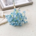thumbnail image 1 of Small Daisy Flowers Artificial Wildflowers Chamomile, Mini Daisies Flowers Spring Summer Chamomiles for DIY Floral Arrangements Wedding Table Centerpieces Party Home Decor, Blue, 1 of 7