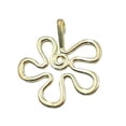 thumbnail image 1 of Small Dangle Abstract Flower Pendant Jewelry Making Charm Decorative Pendant, 1 of 15