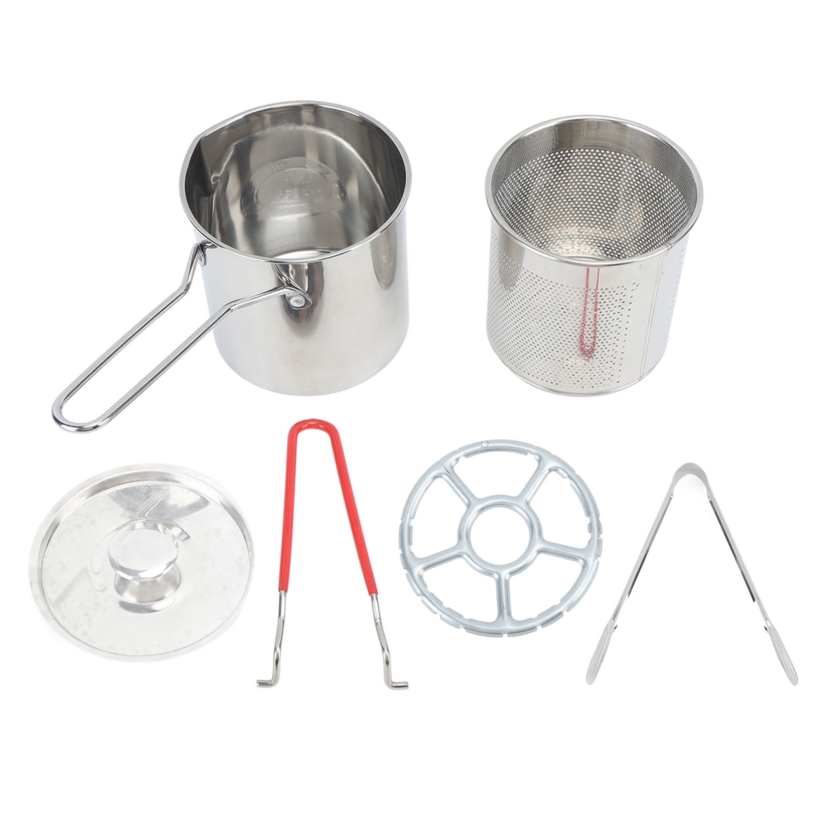 Small Deep Fryer Pot Stainless Steel Olecranon Type Diversion Japanese