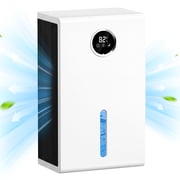 Dehumidifier, 95 OZ Dehumidifiers for Home1076 sq. ft. Quiet with Sleep Mode Auto Shut-Off, 7-Color LED Light, Ideal for Basement, Bedroom, Living Room, RV, Closet and Bathroom