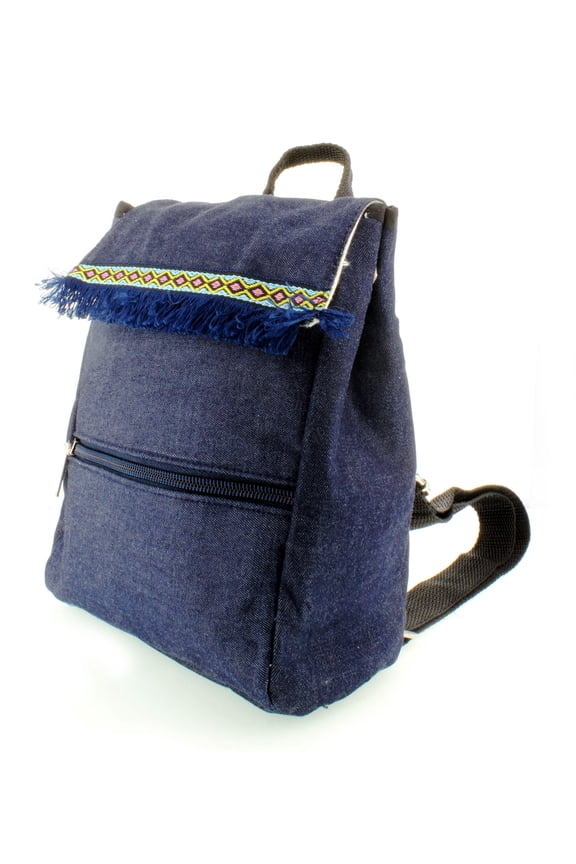 Small Denim Back Pack BG-608