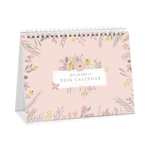 Small Desk Calendar 2024, Mokani Mini Monthly Desktop Standing Calendar
