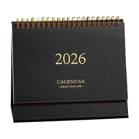 Small Desk Calendar 2026,FUN & CUTE Theme Designs for Each Month,Office Memo and Message Notebook,Standing Flip Desk Calendar for Home Office School(6.8x3.8x7.5inch)