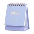 thumbnail image 1 of Small Desk Calendar 2027, Compact Desktop Design with Foldable Stand, Modern English Monthly Calendar for Office Home Study, Paper Desk Decor, Practical Gift for Colleagues, Students, Family, 1 of 7