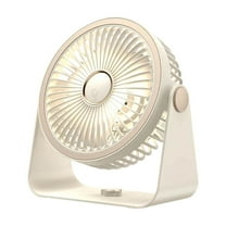 Small Desk Fan, Portable Electric Table Desktop Air Circulator Fans, USB Air Circulation Fan Eddy Rechargeable Night Light Desktop Electric Fan Portable Wall Mounted Fan For Student Dormitories