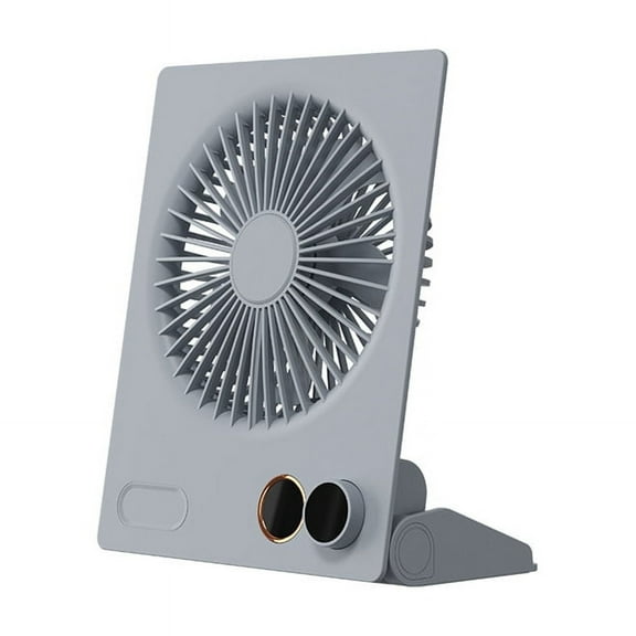 Small Desk Fan Quiet Table Fan USB Rechargeable Cooling Fan Powerful Wind Fan Office Home Indoor Outdoor Ventilator B