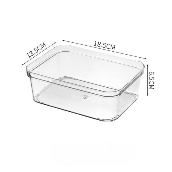 Small Desk Organizer with Drawer, Clear Plastic Desk Storage Box, Desktop Organization for Office Supplies, Jewelry Storage Box, Desktop Organizer Box for Office, Craft Storage and Organization