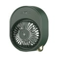 Small Desk Top Fan Plug in Clip on Fans for Beds outside Stand up with