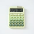 thumbnail image 1 of Small Desktop Calculator with LCD Large Display and Sensitive Button, Dual Solar and Battery Powered with Automatic Sleep Basic Cute Calculators for Office, School and Business, 1 of 7