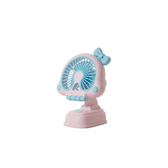 Small Desktop Cooling Fan , Skull Design With Adjustable Tilt Blue Portable Rechargeable Fan For Office Desk Bedside Table Dorm Room Gaming Setup Travel