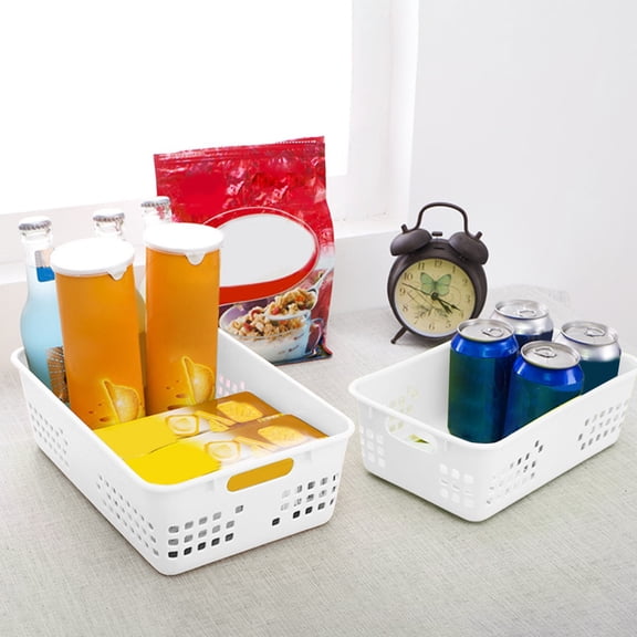 Small Desktop Storage Basket Remote Control Organizer European Style Household Drain Basket Multiple Colors