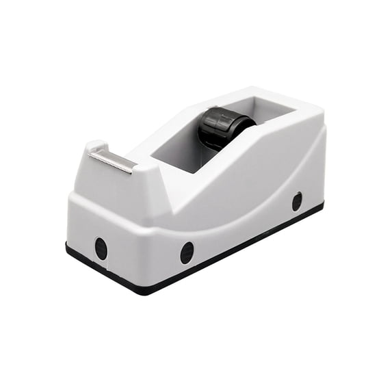 Small Desktop Tape Dispenser with Anti-Skid Base, Roller Design Tape Cutter for Home Office and Crafting Projects, Compact and Efficient Tool