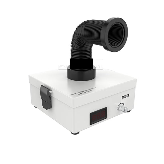 Small Desktop Welding Smoke Exhaust Fan, Soldering Smoking Device Dust Removal Smoke Exhaust Device ,Hand & Power Tool