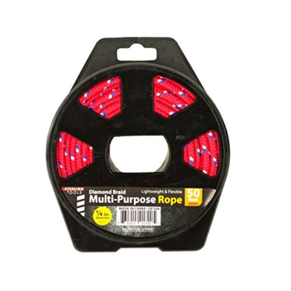 small diamond braid multi-purpose rope-package quantity,4