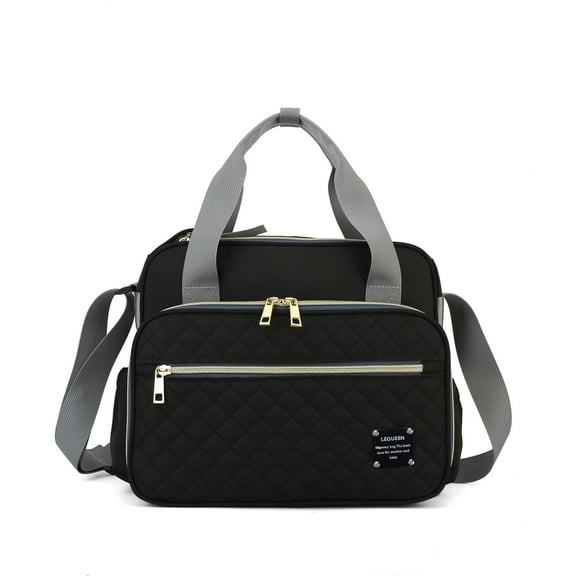 Small Diaper Bags, Girl Pink Tote Bag with Durable and Fashionable Fabric, Women Changing Bags fit for All essential items for Baby Shows Gifts