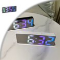 thumbnail image 1 of Small Digital Alarm Clock for Bedroom with Large Big Numbers , Electric Bedside Desk Clock with USB Charging Port, Brightness Dimmer, Adjustable Alarm Volume, USB-C Adapter Powered, 1 of 10