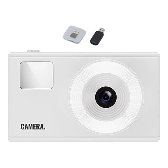 Small Digital Camera With 32GB Memory Card 44MP Sensoring 1080P Video 16X Zooming For Travel Photography