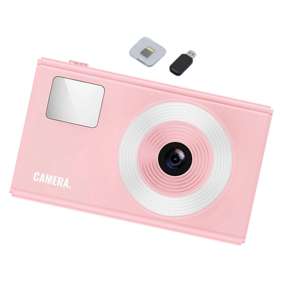 Small Digital Camera With 32GB Memory Card 44MP Sensoring 1080P Video 16X Zooming For Travel Photography