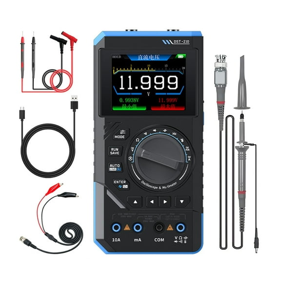 Small Digital Multimeter Featuring Oscilloscope & Signal Generation 2.8inch
