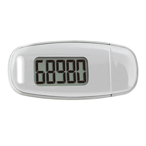 Small Digital Pedometers with Clip and Lanyard Walking 3D Pedometers Simple Step Counter for Step Fitness Camping Hiking