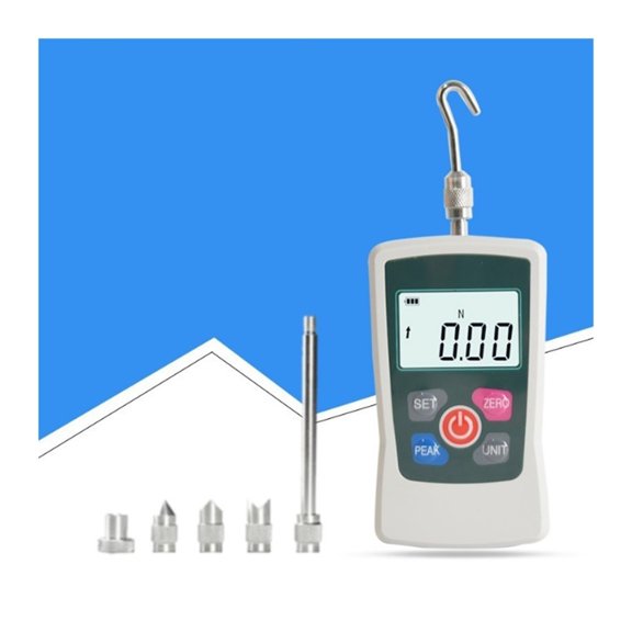 Small Digital Push Pull Force Gauge Portable Dynamometer Gauge 500N Pull Tester Kilogram Pull Tester ,Accurate Measurement