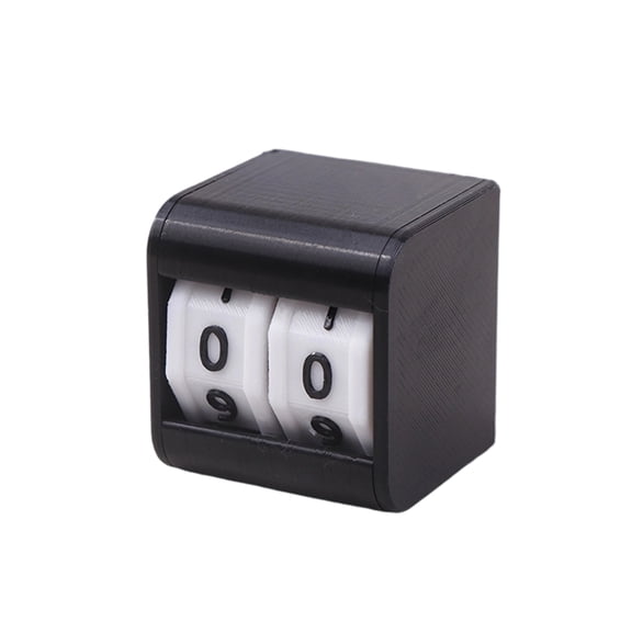 Small Digital Scoreboards Clear Number Interfaces Multipurpose Plastic Count Counter For Card Game Training Meeting