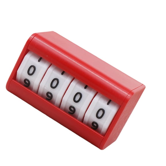 Small Digital Scoreboards Clear Number Interfaces Multipurpose Plastic Count Counter For Card Game Training Meeting