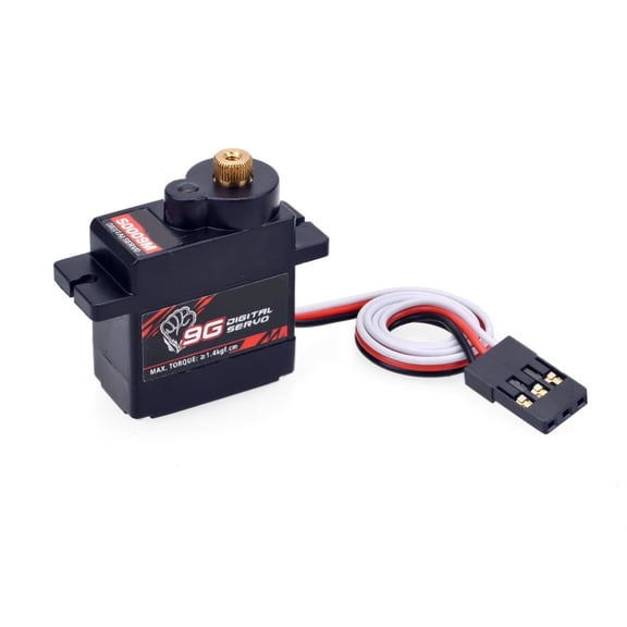 Small Digital Servo Motor with Metal Teeth 3.5kg·cm Moment Control Accuracy Controlled Suitable for Systems