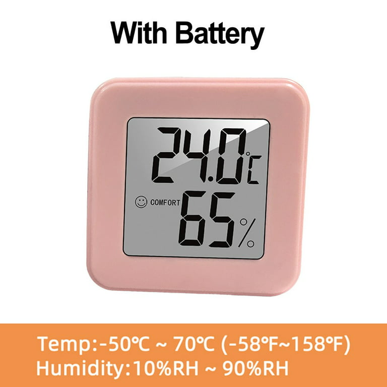 Small Digital Thermo Hygrometer Thermometer Humidity Temperature Meter 