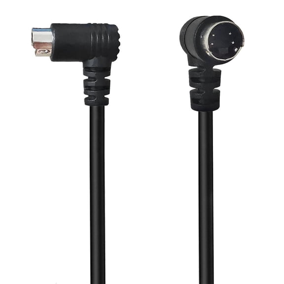 Small Din 4 Pin Male to Male S Video Cable Connector Cord for Camcorders and Laptops Transfer Video Connection Line