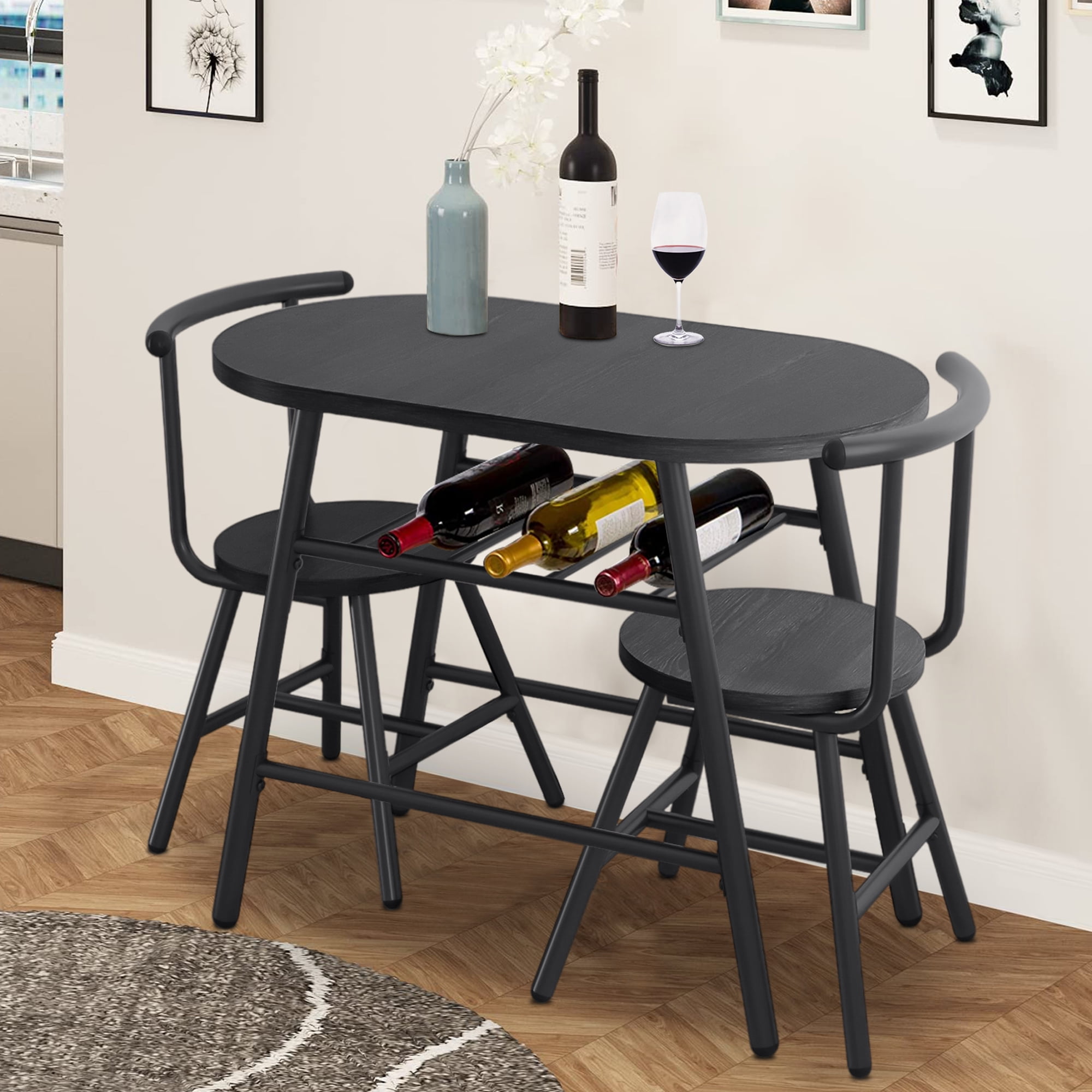 Small space dining set store for 2