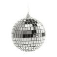 thumbnail image 1 of Small Disco Hanging Outdoor Props Mini Disco For Party Decorations Ceiling Hanging Ornaments 70s Themed Events Stage Or Club Use Silver, 1 of 4