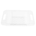 thumbnail image 1 of Telescopic Drain Rack for Kitchen Sink Storage Holder Transparent, 1 of 8