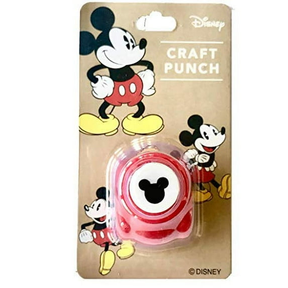 Small Disney Craft Paper Punch of Mickey Mouse Logo (Japan Import)