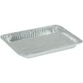 thumbnail image 1 of Small Disposable 8.75" x 6.25" Aluminum Broiler Pan - For Baking, BBQ & Grill Trays 10 CT, 1 of 5