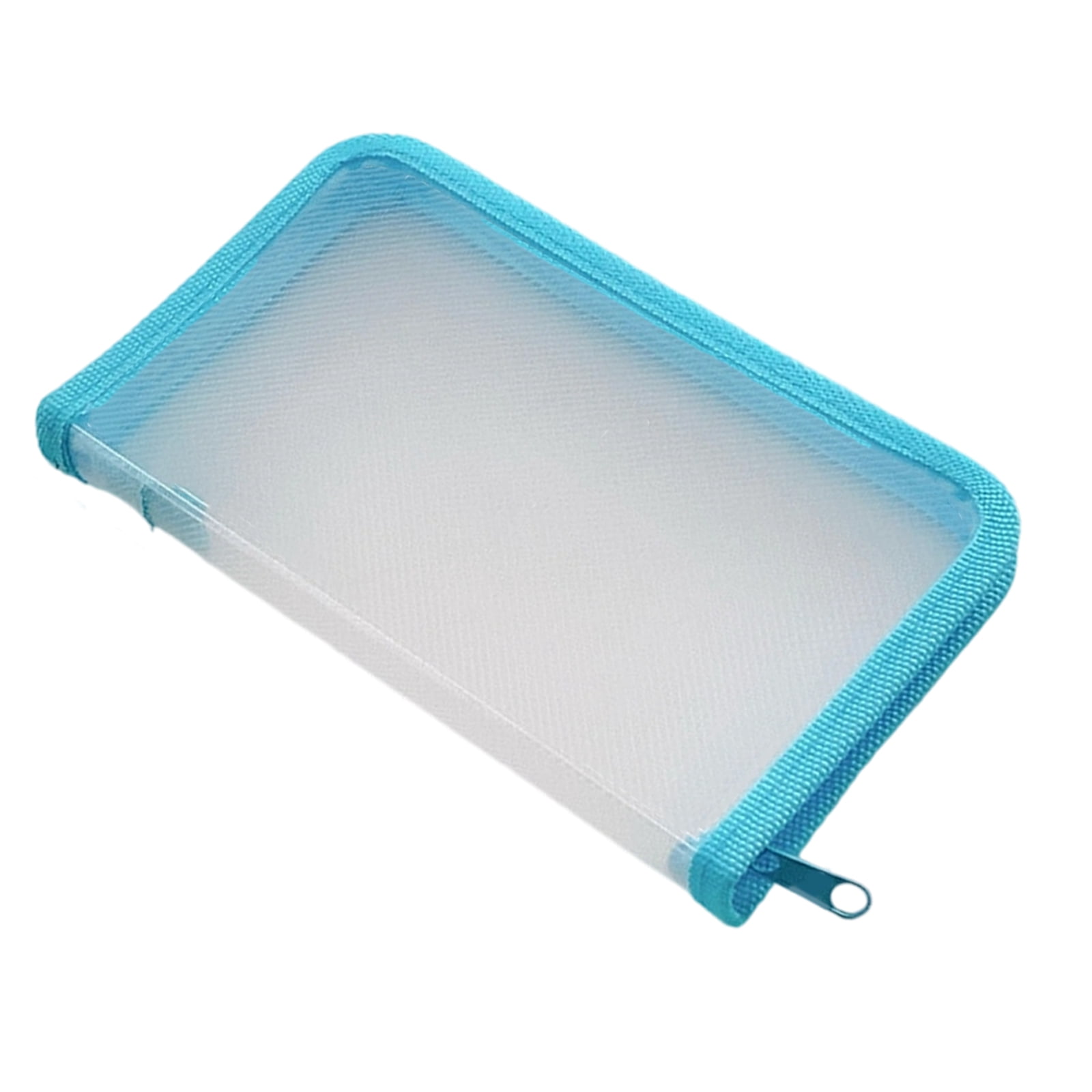 Small Document Folder Zippered Closure Water Resistant Receipt ...