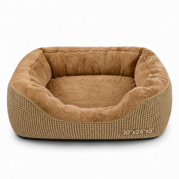 Small Dog Bed For Dogs Warming Soft Calming Sleeping Durable With Anti-slip Bottom