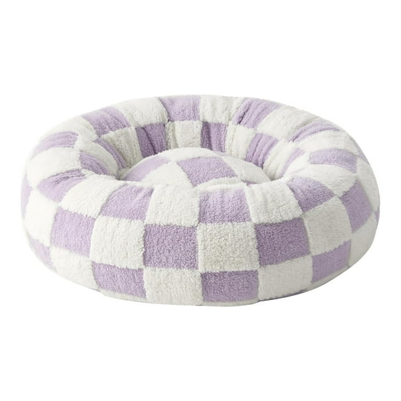 Small Dog Bed with Sky and Cloud Pattern, Soft Cozy Indoor Pet Bed, Comfortable Sleeping Nest for Puppies and Small Breed Dogs