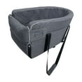 thumbnail image 1 of Small Dog Car Seat with Memory Foam & Thick Cushion, Booster Seat for Medium Dogs Under 35lbs, Detachable Washable Pet Bed for Cars, 1 of 6