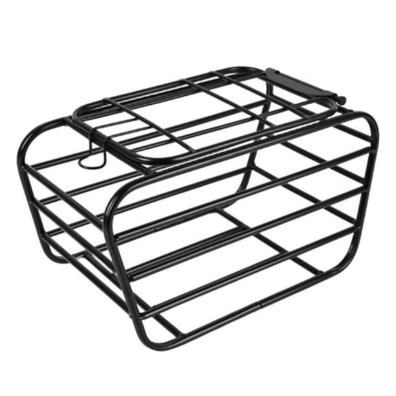 Small Dog Cat Basket for Electric Bikes Front-Mount Installation for E-Scooter Pedal Mount Areas (Unlined)