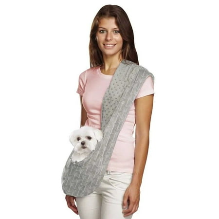 Small Dog Cat Pet Reversible Sling Carrier Soft Stylish Patterns Comfortable (Bohemian)