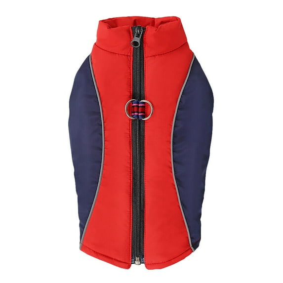 Small Dog Coats for Winter Waterproof Windproof Fleece Lined Puppy Pet Clothes Vest Jacket