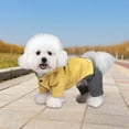 thumbnail image 1 of Small Dog Cold Weather Sweater, 1 Pack, Soft Thick Polyester Coat, Windproof Pet Apparel for Tiny Breeds, New Year Gift for Teacup Poodle, Size S, 1 of 4